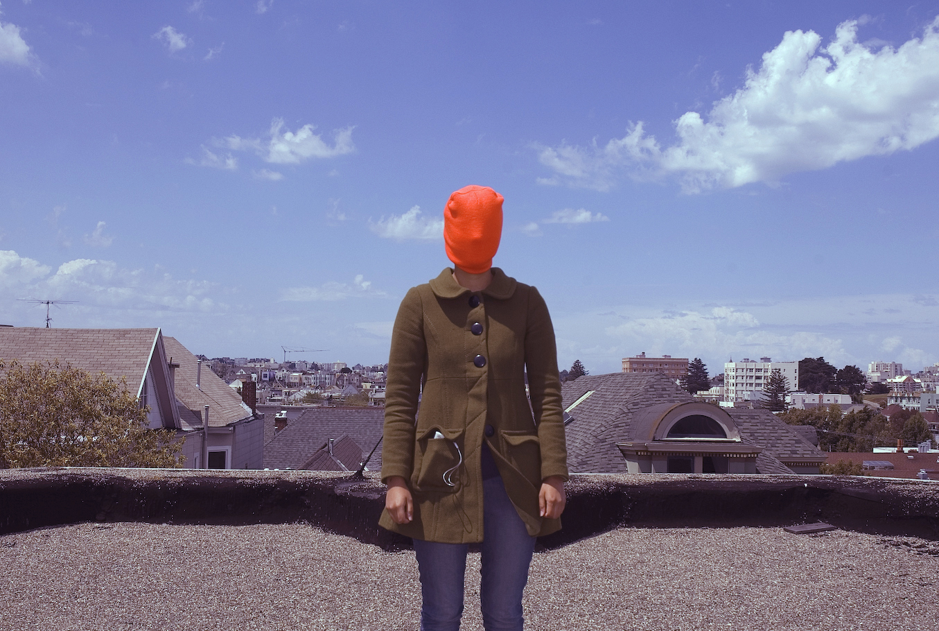 Roof-top Self Portrait