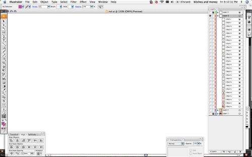 Process layers animation